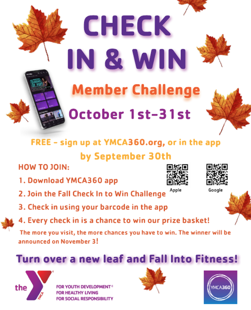 Click here to visit and signup with YMCA360!